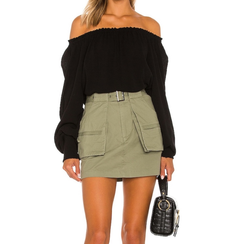 Sanctuary, black top, size small